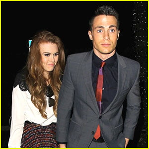 Colton Haynes & Holland Roden: Cecconi's Dinner Duo