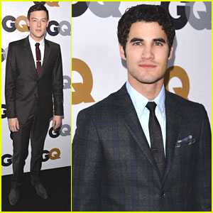 Cory Monteith & Darren Criss: GQ Men of the Year Party