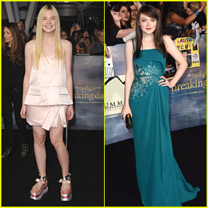Dakota & Elle Fanning: 'The Twilight Saga: Breaking Dawn Part 2' Premiere