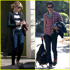 Emma Stone & Andrew Garfield: Los Angeles Errands
