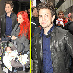 Jackson Rathbone: 'Today Show' with Baby Roe!