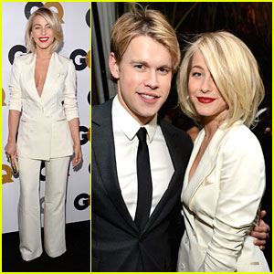 Julianne Hough: GQ Men of the Year Party with Chord Overstreet!