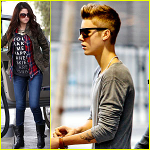 Selena Gomez & Justin Bieber: Separate Saturday Sightings!
