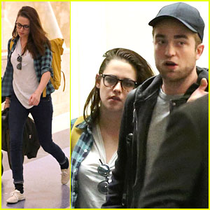 Kristen Stewart & Robert Pattinson: LAX Landing!