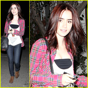 Lily Collins: New, Shorter Hair!