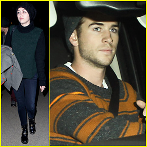 Liam Hemsworth: Miley Cyrus LAX Pick Up!