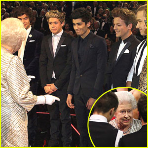 One Direction Meets The Queen!