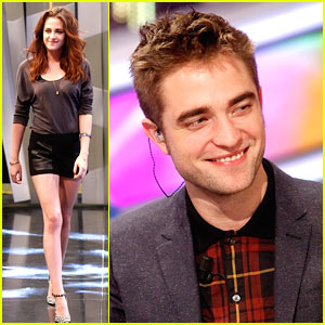 Robert Pattinson: 'El Hormiguero' with Kristen Stewart & Taylor Lautner!
