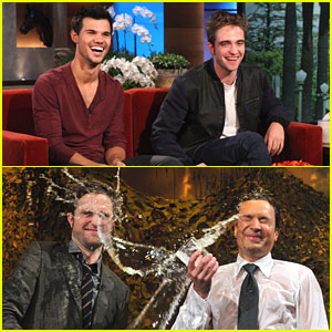 Robert Pattinson & Taylor Lautner: 'Ellen' Show TODAY!