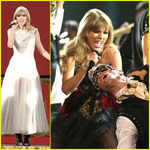 Taylor Swift Causes 'Trouble' at AMAs 2012