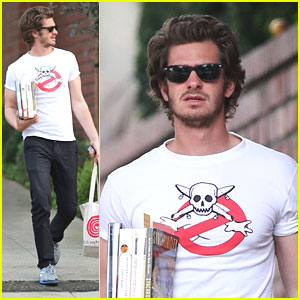 Andrew Garfield: 'Trickster' Reads at the Library