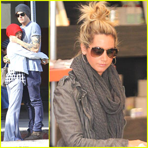 Ashley Tisdale: Kings Road Cafe Lunch with Mystery Guy