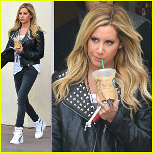 Ashley Tisdale: Starbucks Stop