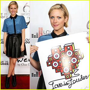 Brittany Snow: Chaz Dean's Holiday Party!