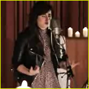 Demi Lovato Sings 'Angels Among Us' for Newtown Shooting