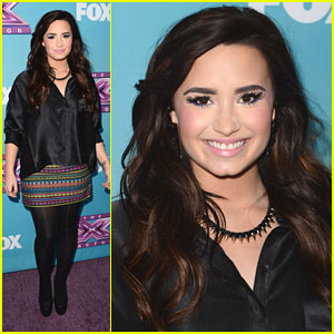 Demi Lovato: X Factor USA Finale News Conference