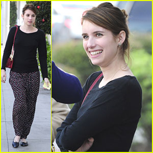 Emma Roberts: Holiday Shopping in Beverly Hills