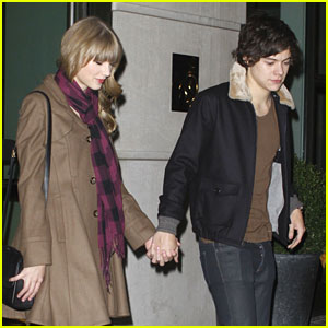 Taylor Swift & Harry Styles: Holding Hands After Party