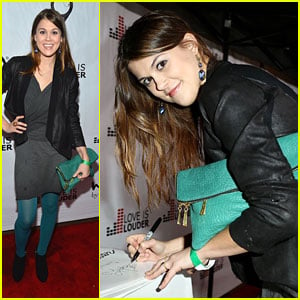 Lindsey Shaw: Chaz Dean's Holiday Party 2012