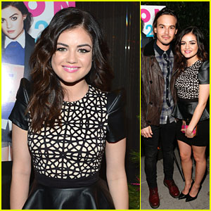 Lucy Hale: Nylon Mag Holiday Party!