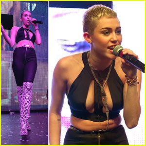 Miley Cyrus: Borgore's Christmas Creampies Concert