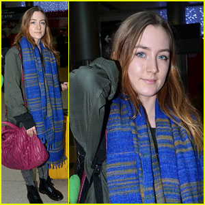 Saoirse Ronan: Back to Ireland for the Holidays
