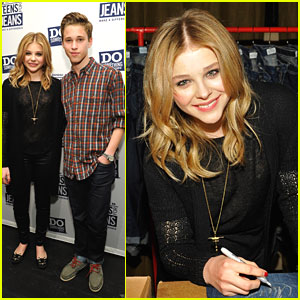 Chloe Moretz: 'Teens For Jeans' Launch with Ryan Beatty