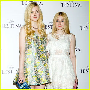 Dakota & Elle Fanning: J.Estina Campaign Launch!