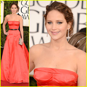 Jennifer Lawrence: Golden Globe Awards 2013