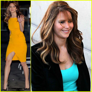 Jennifer Lawrence: 'Jimmy Kimmel Live' Appearance