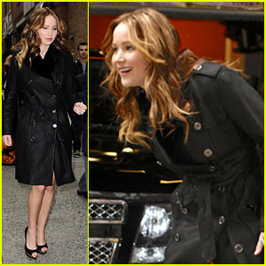 Jennifer Lawrence: 'Live With Kelly & Michael' Taping