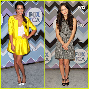 Lea Michele: Fox TCA All-Star Party with Melissa Benoist