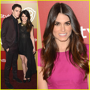 Shenae Grimes: InStyle Golden Globe Party with Nikki Reed