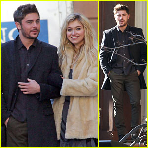 Zac Efron: Arm-In-Arm With Imogen Poots!