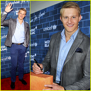 Alexander Ludwig: UNICEF's Signature For Good 2013