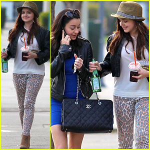 Ariel Winter: Jamba Juice with Sister Shanelle!