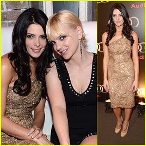 Ashley Greene: Super Bowl Party with Audi