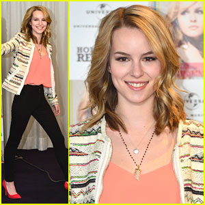 Bridgit Mendler: 'Hello My Name Is...' Photo Call in Madrid