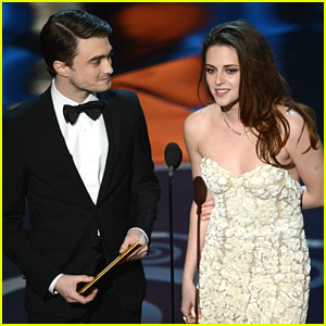 Kristen Stewart & Daniel Radcliffe: Oscars 2013 Presenters