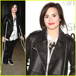 Demi Lovato: Topshop Show at London Fashion Week