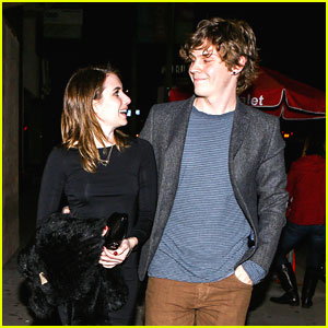 Emma Roberts: Valentine's Day Dinner with Evan Peters