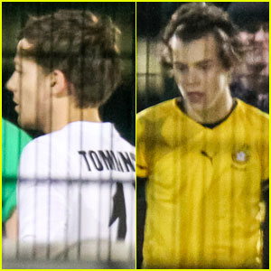 Harry Styles & Louis Tomlinson: Soccer Guys!