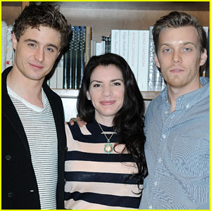 Jake Abel & Max Irons: 'The Host' Book Signing with Stephenie Meyer