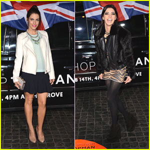 Jessica Lowndes & Gia Mantegna: Topshop Topman LA Opening Party