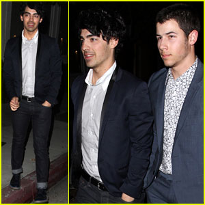 Joe and Nick Jonas: Topshop Topman LA Opening Party