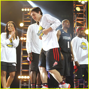 Josh Hutcherson: NBA All-Star Celebrity Game 2013