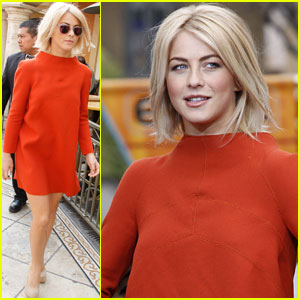 Julianne Hough: 'Extra' Appearance at The Grove!