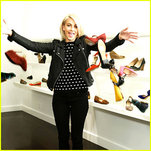 Julianne Hough: Final Touches for Sole Society Shoe Collection