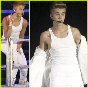 Justin Bieber: Liverpool Concert Pics!