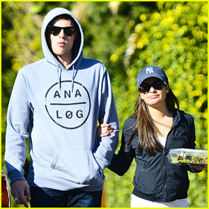 Lea Michele & Cory Monteith: Aroma Cafe Couple